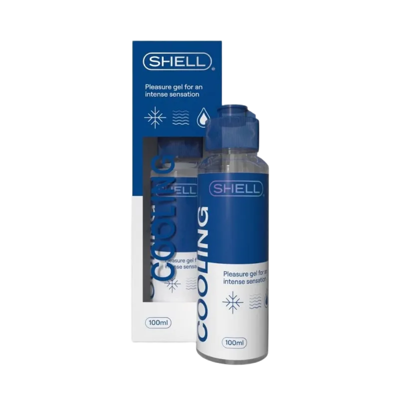 Shell Cooling Water-Based Lubricant 100ml Refreshing Sensation