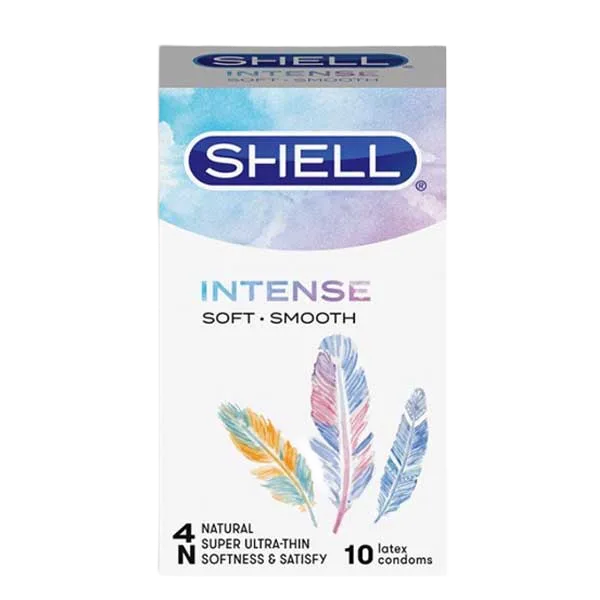 Shell Intense Ultra Thin Condom With Lubricant Non Slip