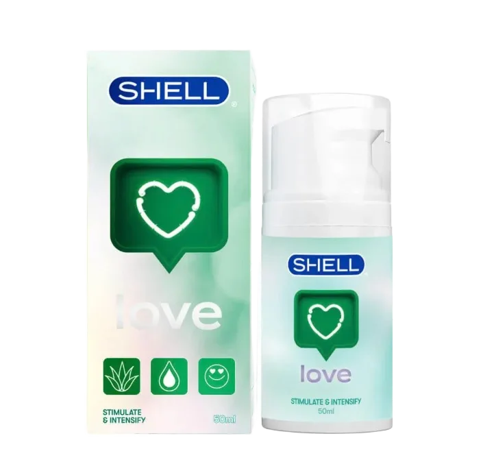 Shell Love Aloe Vera Lubricant Gel for Intense Sensation