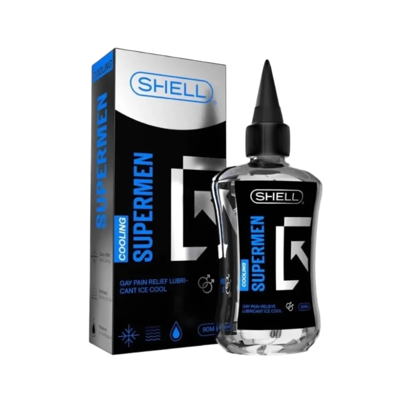 Shell Supermen Cooling Lubricant 90ml Long-Lasting Fresh