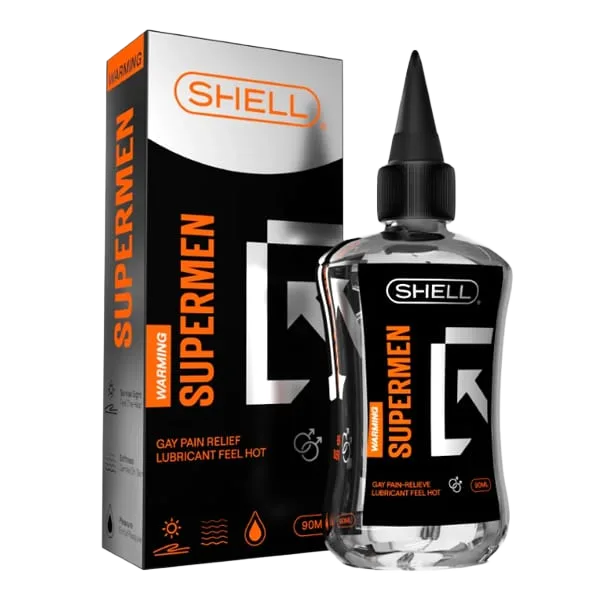 Shell Supermen Warming 90ml Anal Lubricant