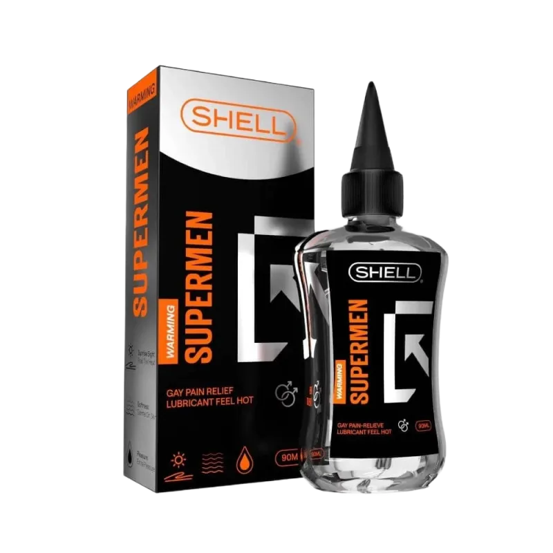 Shell Warming Anal Lubricant Hot Sensation 90ml Gel