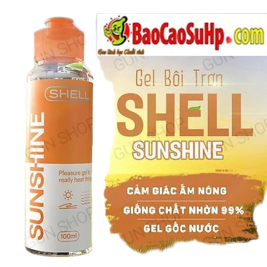 Shell Warming Lubricant Gel 100ml Enhanced Sensual Pleasure