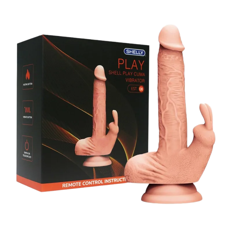 Shelly Play Cuma wall mount rabbit vibrating dildo 7 modes