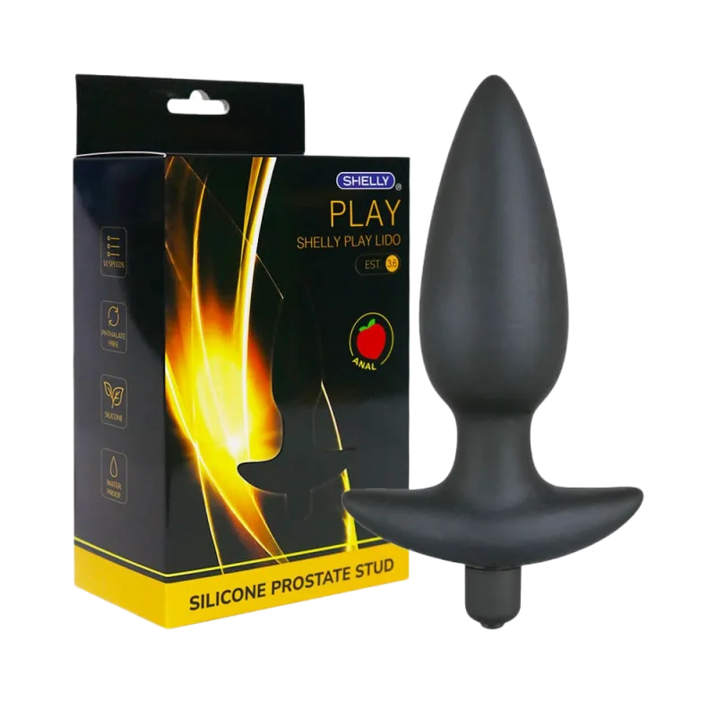 Shelly Play Lido 10-Mode Safe Anal Vibrator for Beginners