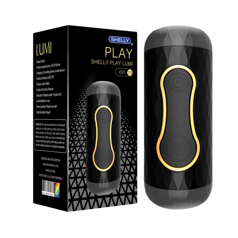 Shelly Play Lumi Realistic Male Masturbator Double-Ended