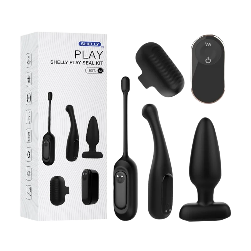Shelly Play Seal Kit Sexual Aid Set Enhance Intimacy Pleasure