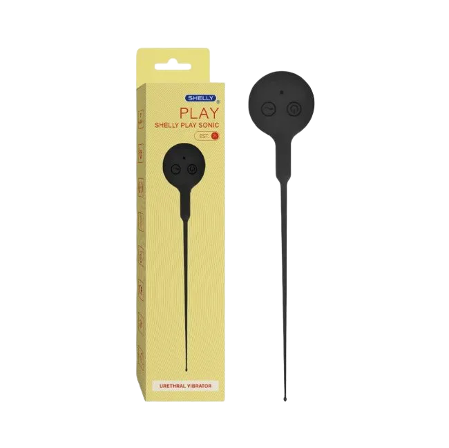 Shelly Play Sonic Urethral Vibrator Men Erotic Stimulator