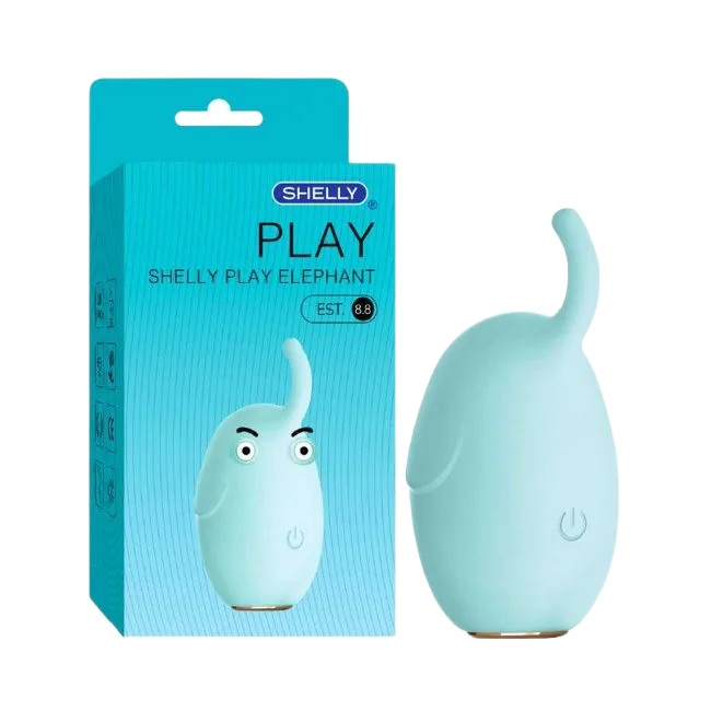 ShellyPlayElephantVibrationDiscreetCuteAdultToy