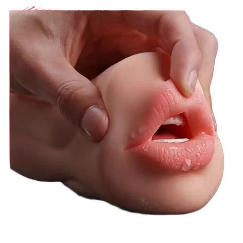 SHP1011 JIUAI Oral 3D Dual-Headed Realistic Sex Toy