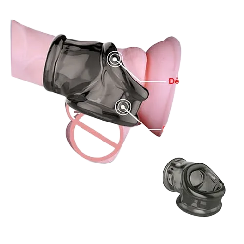 SHP1098 Botome Silicon Cock Ring Vibrator