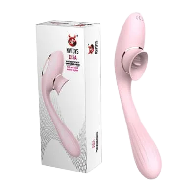 SHP1151 Disa Oralsex Premium Bendable Vibrator – Powerful & Quiet