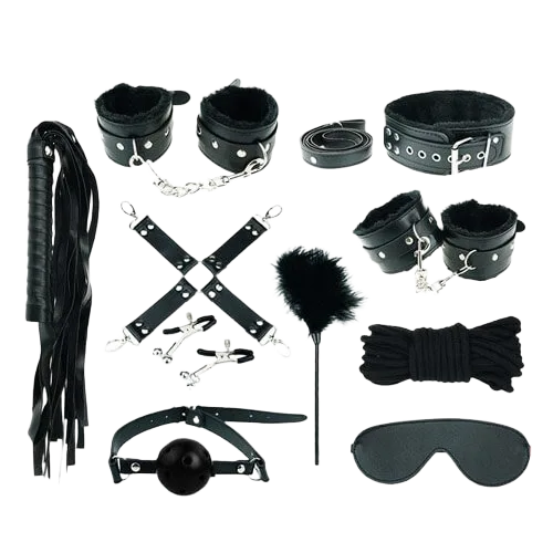 SHP1178 BDSM 10-Piece Extreme Quality Sex Toy Set