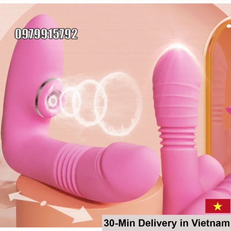 SHP1333 Realistic Suction Vibrating Oral Dildo for Female Massage