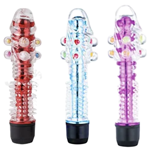 SHP1450 Silicone Textured Realistic G-Spot Vibrator Male Toy