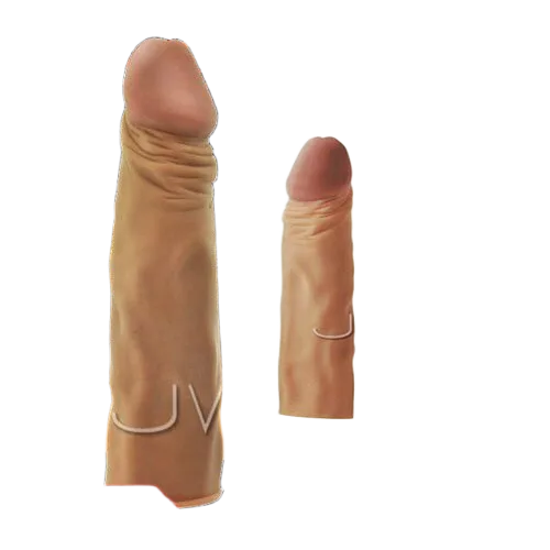 SHP433 Penis Enlarger Condom 5cm Safe Silicone Soft Comfortable