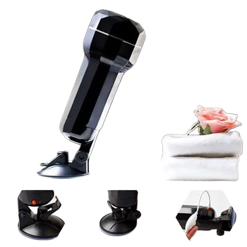 SHP760 Realistic Suction Wall Mount Male Masturbator Multipurpose Use