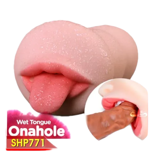 SHP771 Budget Onahole Tongue-Sucking Realistic Male Masturbator