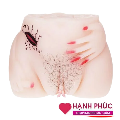 SHP796 Triple Function 3D Realistic Anal Pussy Masturbator
