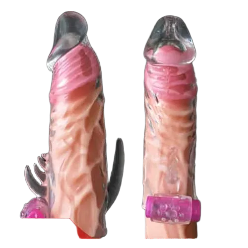 SHP903 Affordable Vibrating Penis Extension, Female Orgasm Aid