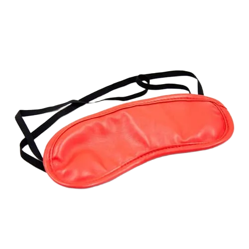 SHP997 Premium Leather BDSM Blindfold Fetish Accessory