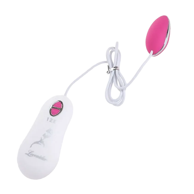 Silent G-Spot Egg Vibrator 7 Modes ABS Silicone Battery Powered