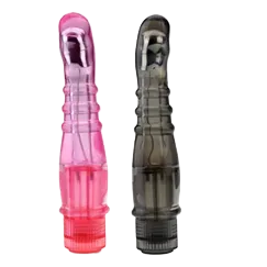 Silent Multi-Function Vibrating Silicone Dildo Battery Operated