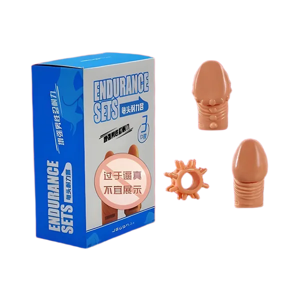 Silicon Triple Penis Extender Set Endurance Enhancement