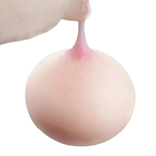 Silicone 2-in-1 Nipple & Vaginal Masturbator for Men