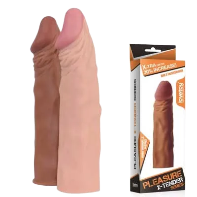 Silicone 3cm Penis Sleeve Enhancer Condom Replacement