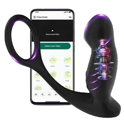 Silicone Anal Vibrator Remote Control Multi-Speed 11.4cm