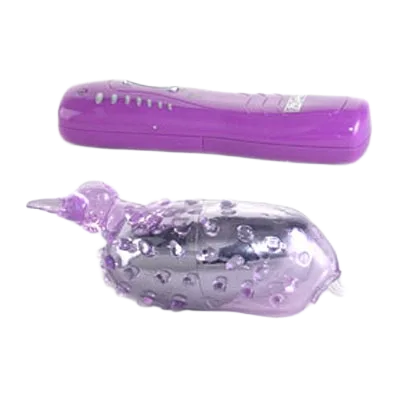 Silicone Covered 7-Speed Duckbill Style Vibrating Egg