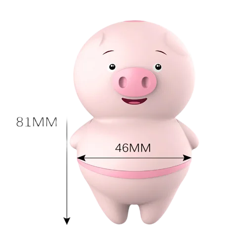 Silicone Cute Piglet G-Spot Licking Massager TR 20