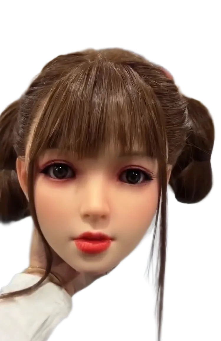 Silicone Doll Head Annie 02 Cute Realistic Texture