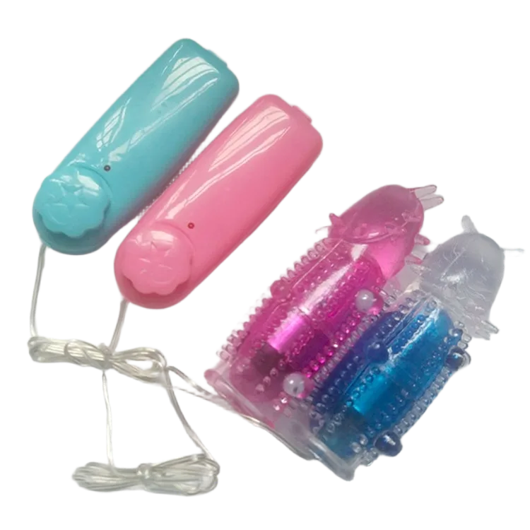 Silicone Dual Speed Ribbed Vibrating Egg Clitoral G-Spot