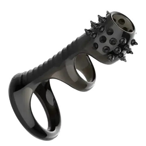 Silicone Gland Enhancer Sleeve Spiked Delay Condom