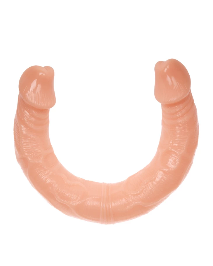 Double-Ended Silicone Dildo for Lesbian Couples Joint Pleasure — photo 3