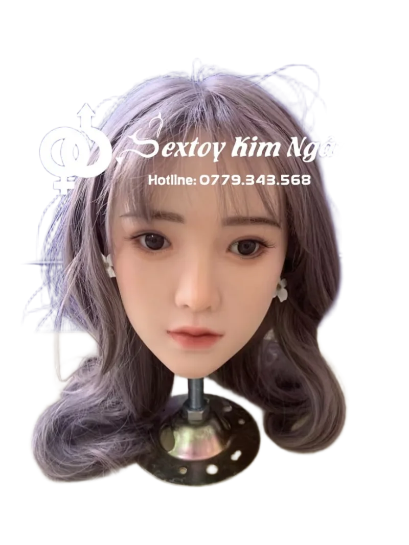 Silicone Hair Implant for Realistic Doll Head B04