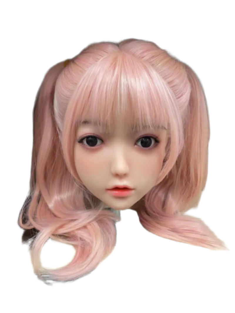 Silicone Head With Mouth Tongue Realistic Erotic Accessory
