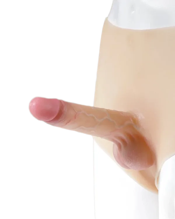 Silicone Hollow Strap-On Dildo 3 Sizes Waterproof