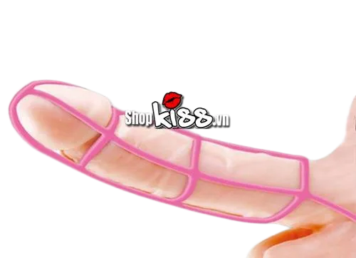 Silicone Mesh Penis Sleeve TPR Comfortable Fit