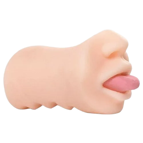 Silicone Mouth Masturbator Male Pleasure Sex Toy