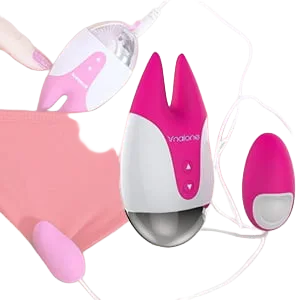 Silicone Nipple Massager with Vaginal Vibe 7 Speeds