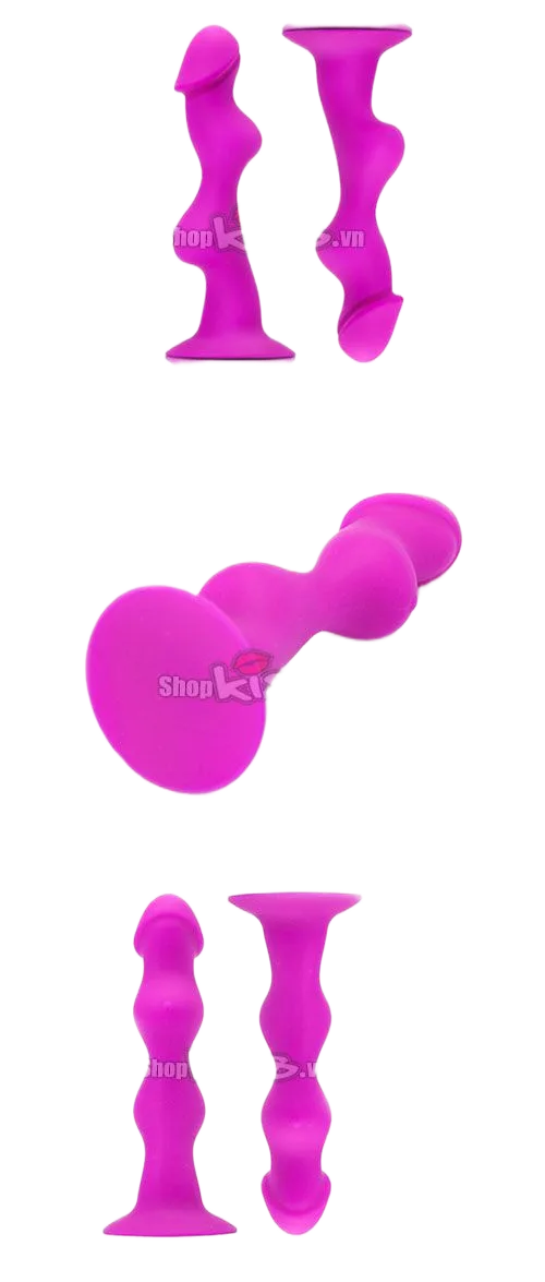 Silicone Realistic Female-Shaped Vibrating Dildo Lesbian Toy Masturbation