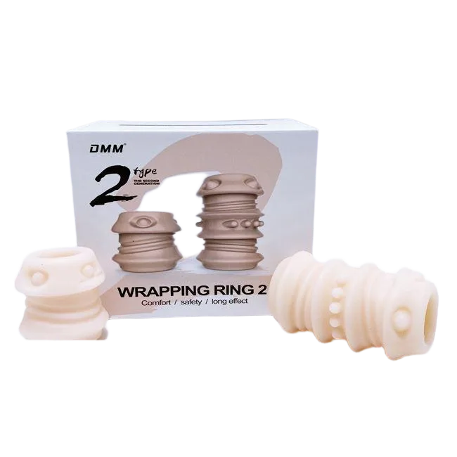 Silicone Ribbed Mid-Segment Cock Condom Delay Enhancer
