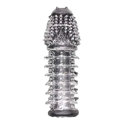 Silicone Rocket Sleeve Condom 3cm Extension Soft