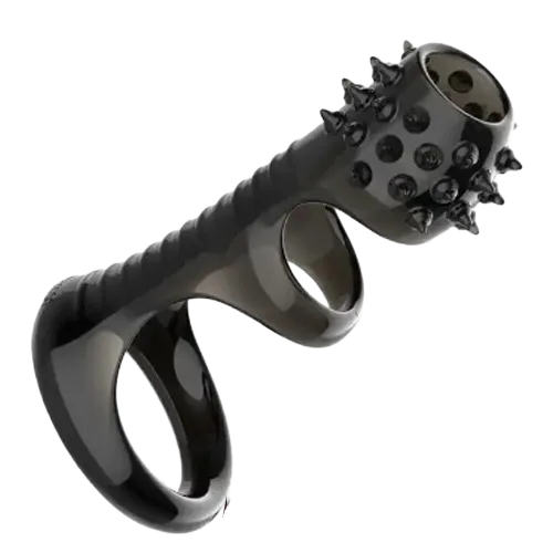 Silicone Spiked Penis Sleeve Head Enhancer Delay Erection