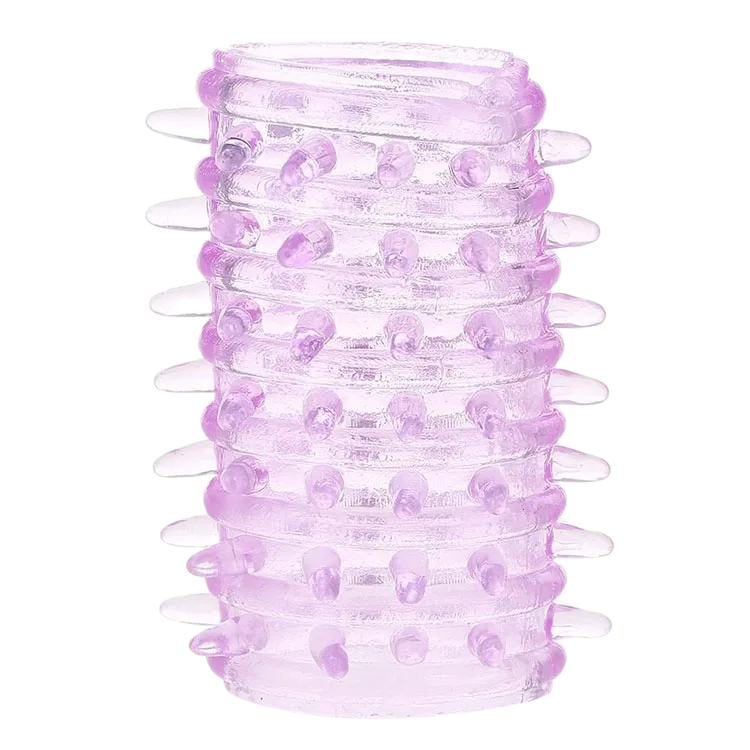 Silicone Spiked Sleeve Enhancer Flexible Comfortable Fit
