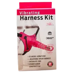 Silicone Strap-On Vibrator 10 Modes Les Couples Use