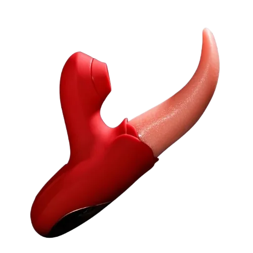 Silicone Tongue Vibrator for G-Spot Oral Stimulation